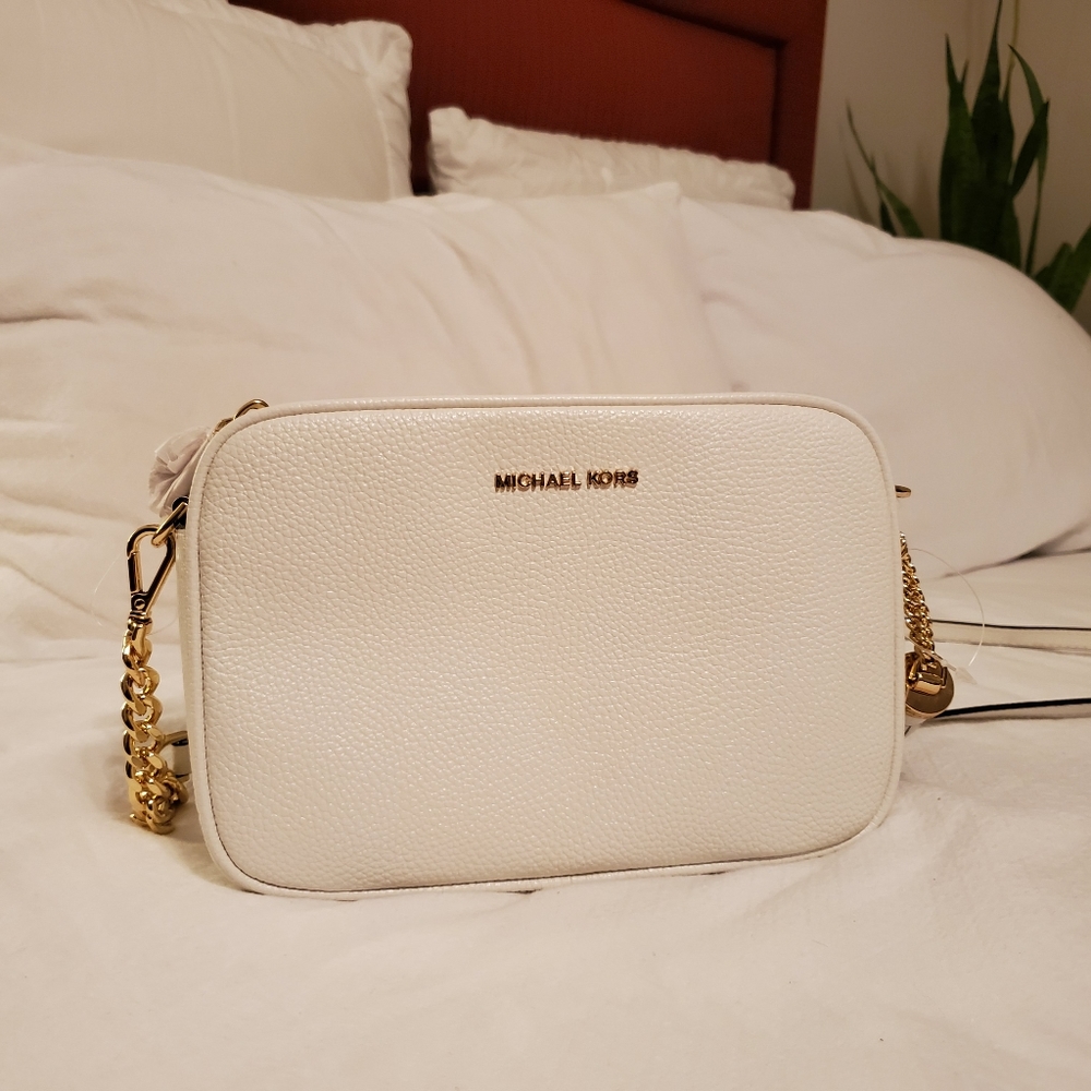 Michael Kors Ginny Crossbody - White